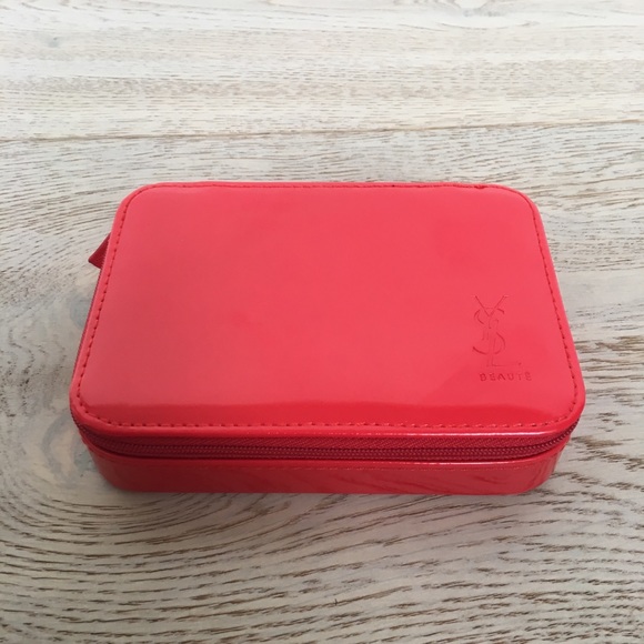 red makeup case